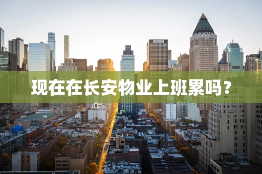 现在在长安物业上班累吗？