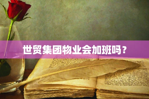 世贸集团物业会加班吗？