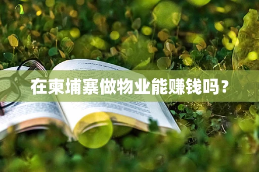 在柬埔寨做物业能赚钱吗？
