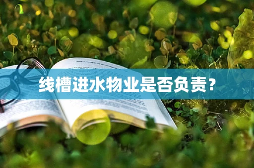 线槽进水物业是否负责？