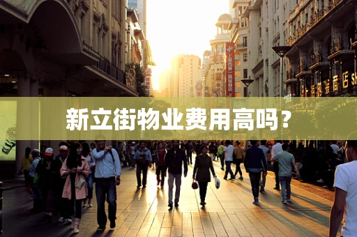 新立街物业费用高吗？