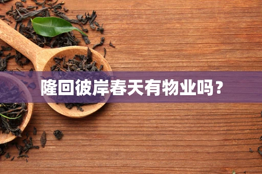 隆回彼岸春天有物业吗？