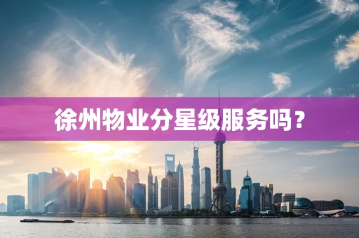 徐州物业分星级服务吗？