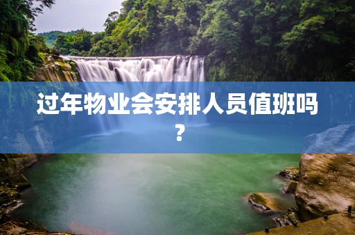过年物业会安排人员值班吗？