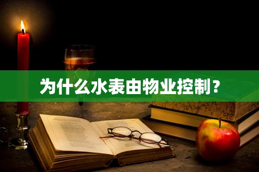 为什么水表由物业控制？