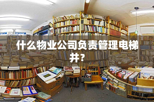 什么物业公司负责管理电梯井？