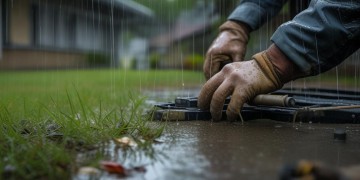 下雨天的物业人究竟在做什么？