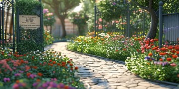 明利花园物业管事吗？