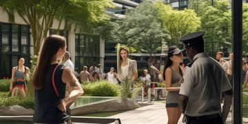 物业保安会找暑假工吗？