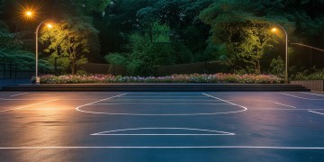 小区篮球场可以出租给外部人员使用吗？