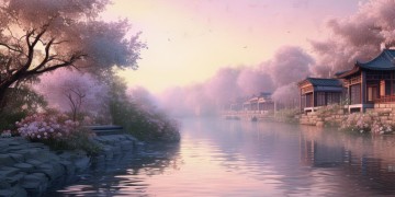 江岸蓝庭物业管事吗？
