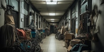 物业占用小区楼道违法吗？