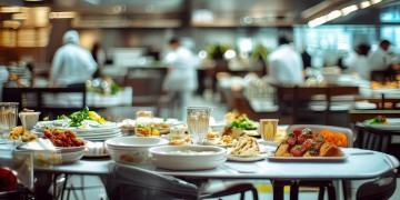 现在物业上班都有食堂吗？