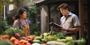 小区卖菜物业收费，合理吗？