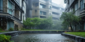 下雨天小区物业会开门吗？