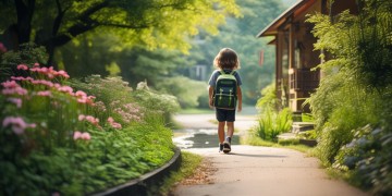 小孩上学需要问物业吗？