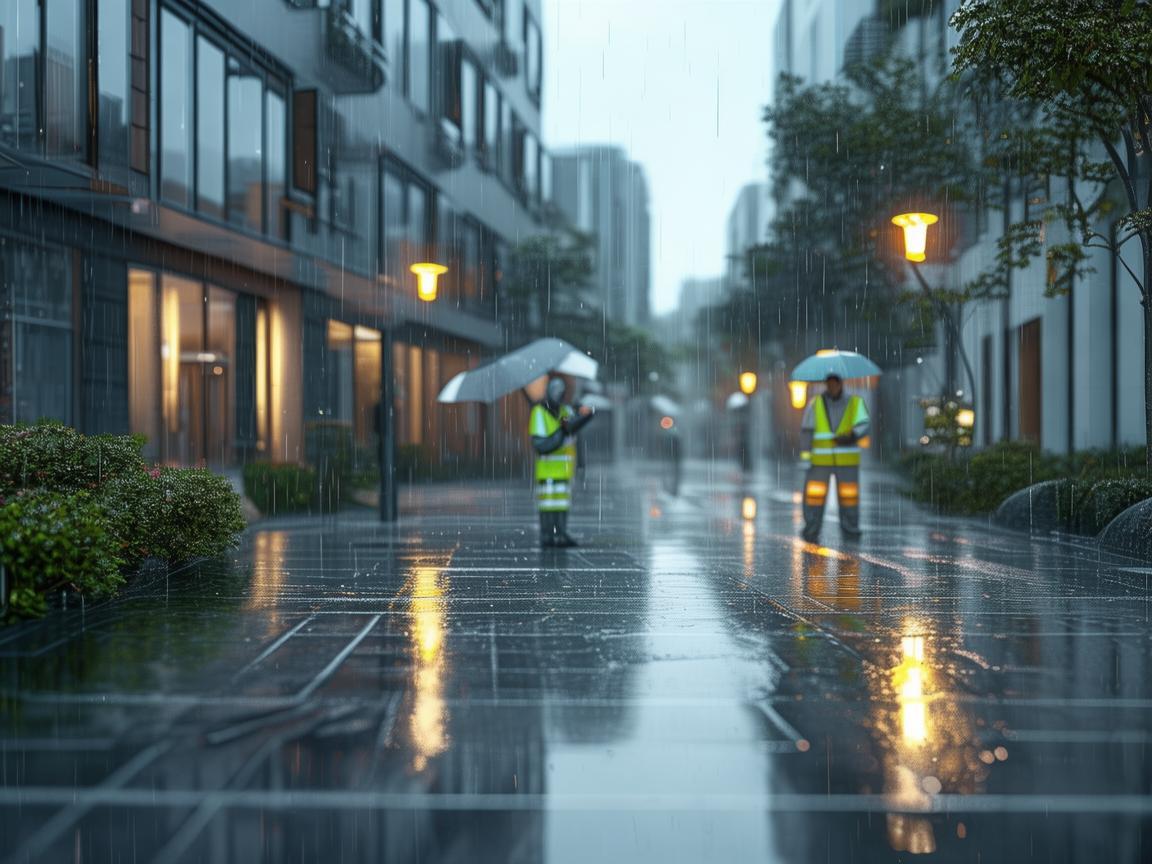 物业小区雨天需要巡查什么？