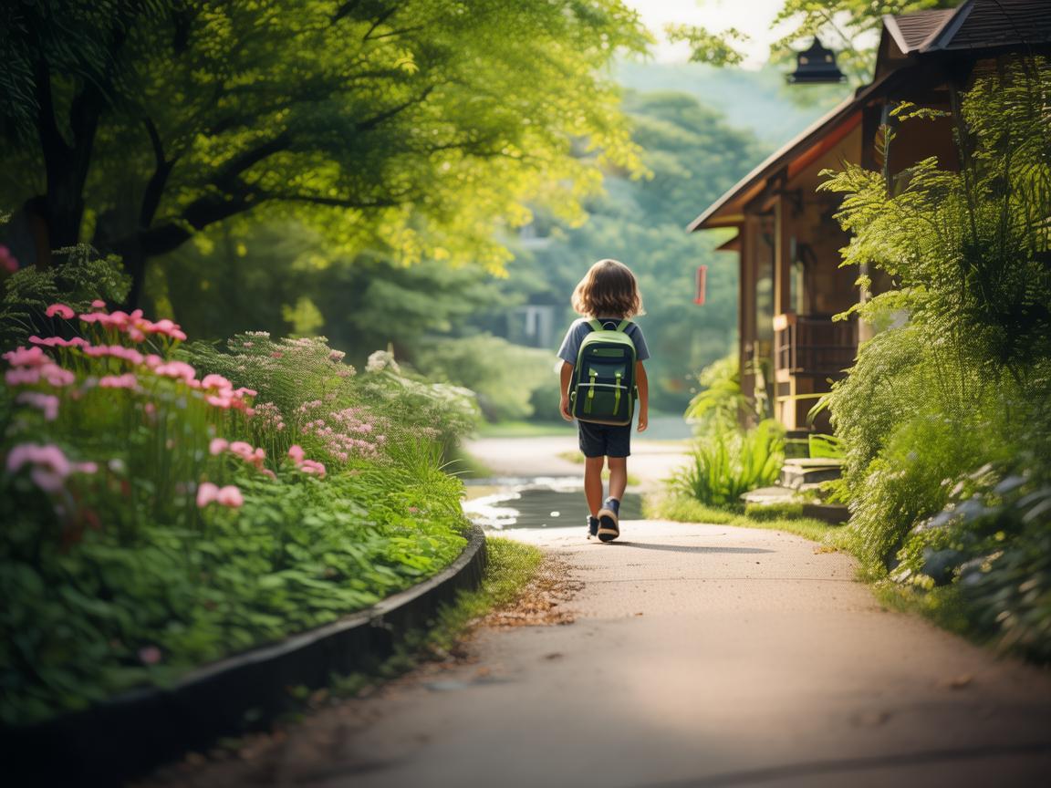 小孩上学需要问物业吗？