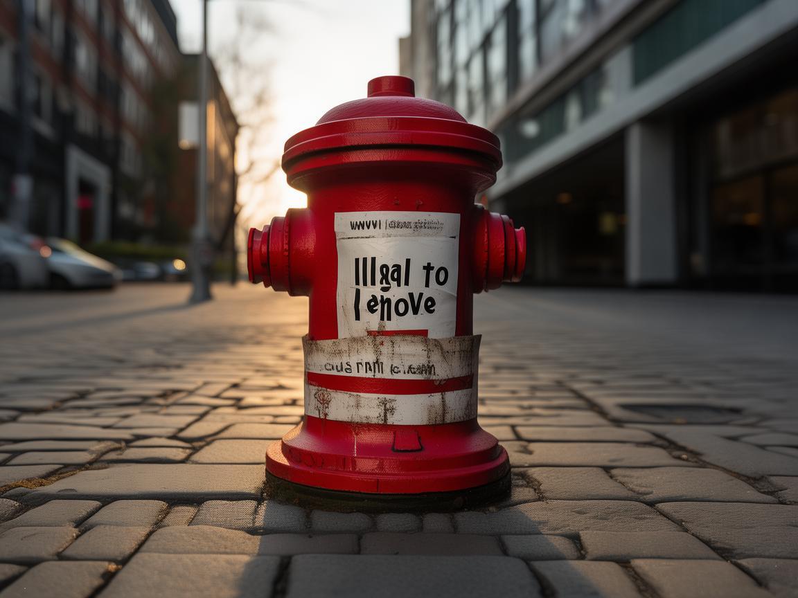 物业消火栓贴封条违法吗? 物业消火栓贴封条违法吗?